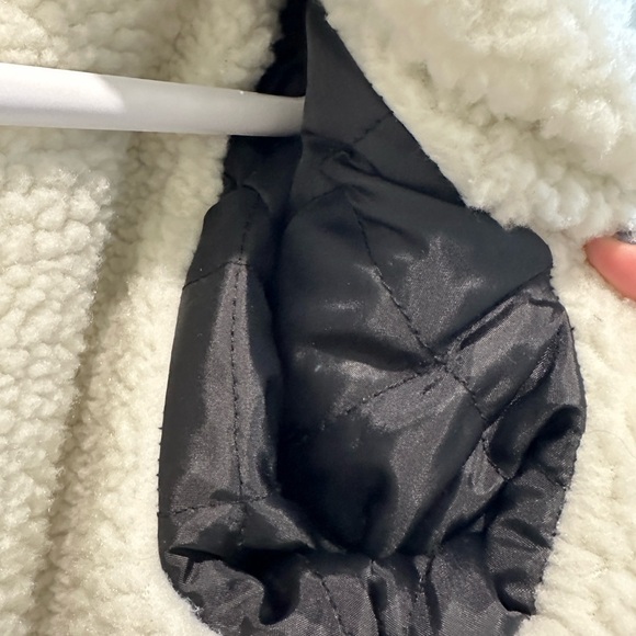 Women's Beige Plaid Jean Jacket - Picture 4 of 7